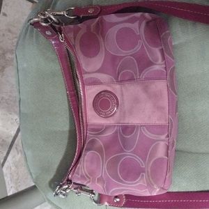 Pink Coach Bag